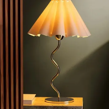 Lampa de masa, Opviq, 347ZNY1101, Auriu imagine