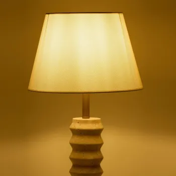 Lampa de masa, Opviq, 377KLT1113, Crem imagine