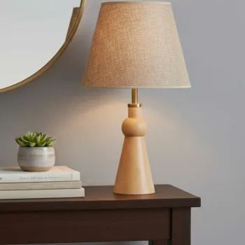 Lampa de masa, Opviq, 377KLT1118, Bej imagine