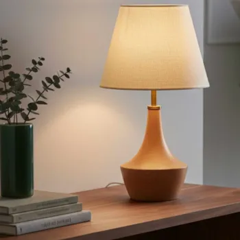 Lampa de masa, Opviq, 377KLT1121, Crem imagine