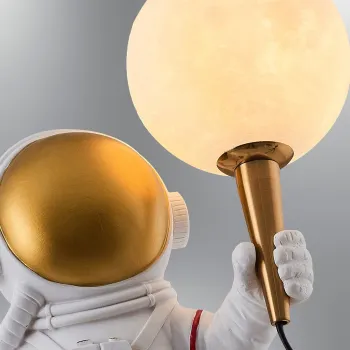 Lampa de masa, Opviq, 414LRC1131, Alb imagine