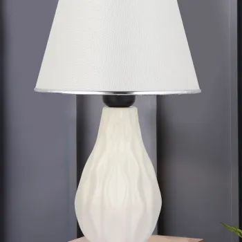 Lampa de masa, Opviq, 433NUV1513, Crem imagine