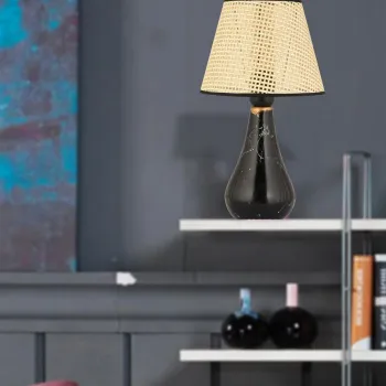 Lampa de masa, Opviq, 433NUV1517, Crem imagine