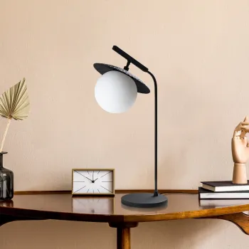Lampa de masa, Opviq, 521SHN2263, Negru imagine