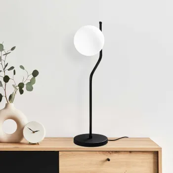 Lampa de masa, Opviq, 521SHN2269, Negru imagine