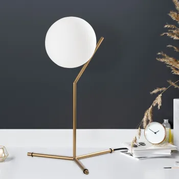 Lampa de masa, Opviq, 521SHN2277, Auriu imagine