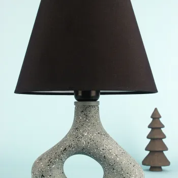 Lampa de masa, Opviq, 687HMY1489, Gri imagine