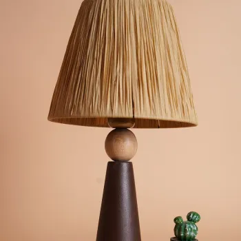 Lampa de masa, Opviq, 687HMY2205, Maro imagine