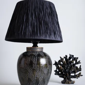 Lampa de masa, Opviq, 687HMY2208, Negru imagine