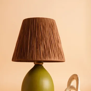 Lampa de masa, Opviq, 687HMY2230, Verde imagine