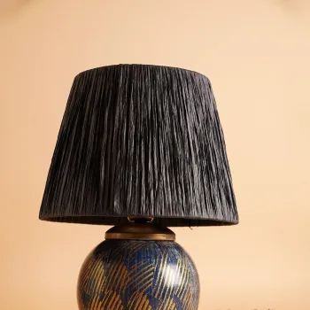 Lampa de masa, Opviq, 687HMY2236, Albastru imagine