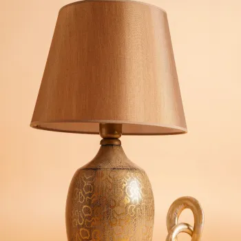 Lampa de masa, Opviq, 687HMY2240, Auriu imagine