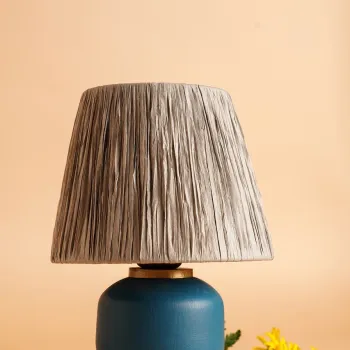 Lampa de masa, Opviq, 687HMY2248, Albastru imagine