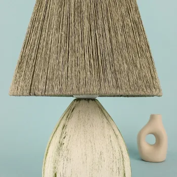 Lampa de masa, Opviq, 687HMY2376, Verde imagine