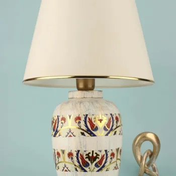 Lampa de masa, Opviq, 687HMY2378, Multicolor imagine