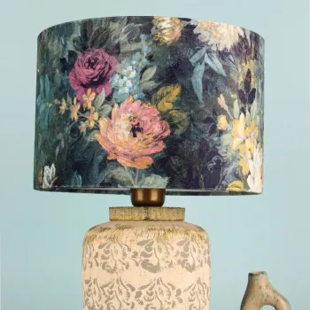 Lampa de masa, Opviq, 687HMY2445, Ecru imagine