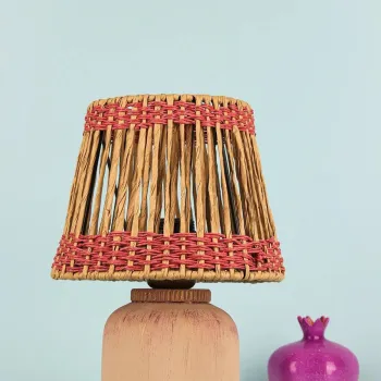 Lampa de masa, Opviq, 687HMY2458, Roz imagine