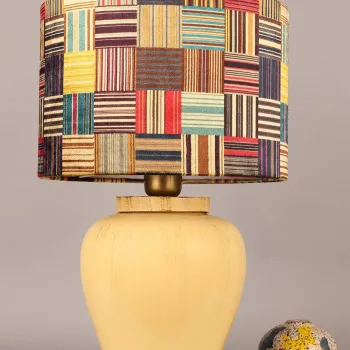 Lampa de masa, Opviq, 687HMY2475, Multicolor imagine