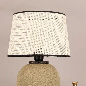 Lampa de masa, Opviq, 687HMY2477, Multicolor imagine