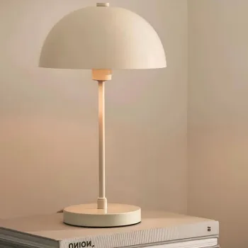 Lampa de masa, Opviq, 751ARL1125, Metal, Crem imagine