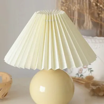 Lampa de masa, Opviq, 751ARL1128, Metal, Crem imagine