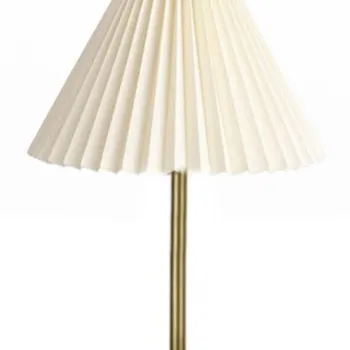 Lampa de masa, Opviq, 751ARL1139, Metal, Aur/Alb imagine