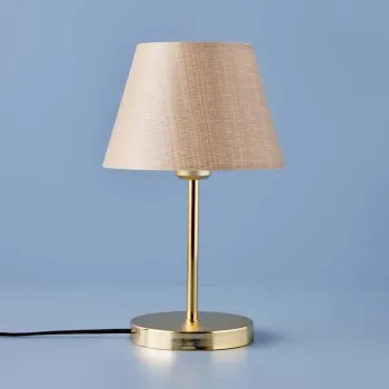 Lampa de masa, Opviq, 780SGN2105, Bej / Auriu imagine