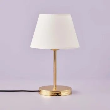 Lampa de masa, Opviq, 780SGN2106, Alb/Auriu imagine