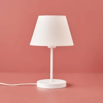 Lampa de masa, Opviq, 780SGN2111, Alb imagine