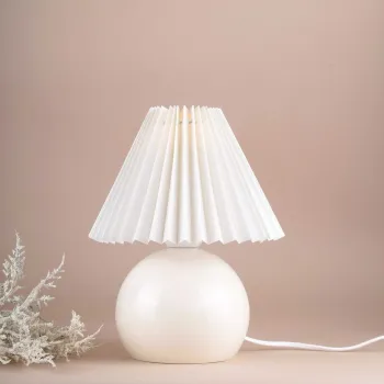 Lampa de masa, Opviq, 780SGN2151, Crem imagine