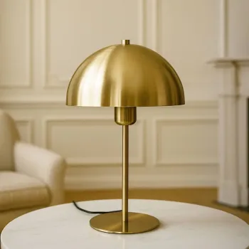 Lampa de masa, Opviq, 780SGN2161, Auriu imagine