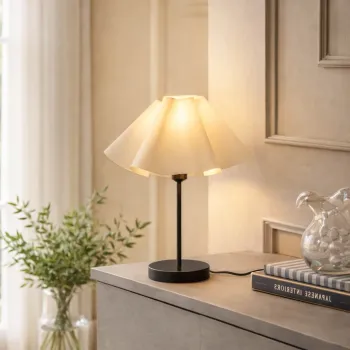 Lampa de masa, Opviq, 780SGN2165, Ecru imagine