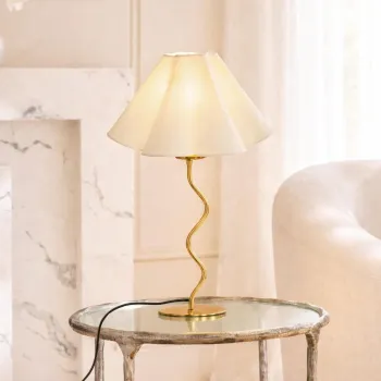 Lampa de masa, Opviq, 780SGN2166, Ecru imagine