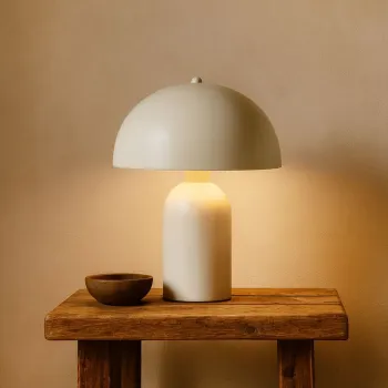 Lampa de masa, Opviq, 780SGN2170, Crem imagine