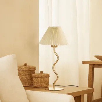 Lampa de masa, Opviq, 780SGN2171, Crem imagine