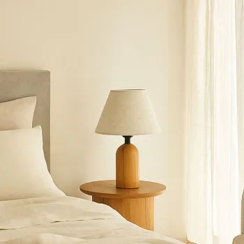 Lampa de masa, Opviq, 780SGN2172, Crem imagine