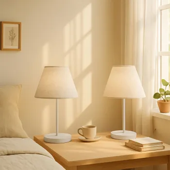 Lampa de masa, Opviq, 780SGN3556, Crem imagine