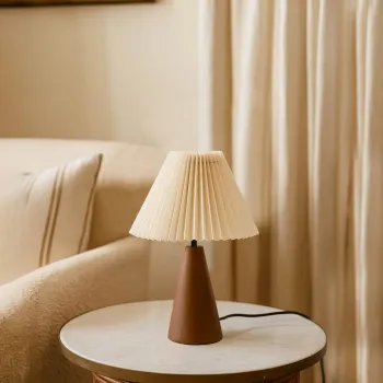 Lampa de masa, Opviq, 780SGN3559, Crema/Nuca imagine