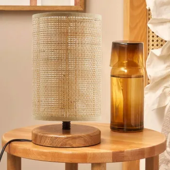 Lampa de masa, Opviq, 780SGN4590, Crem imagine