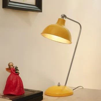 Lampa de masa, Opviq, 780SGN4639, Galben mustar imagine