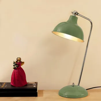Lampa de masa, Opviq, 780SGN4640, Verde imagine