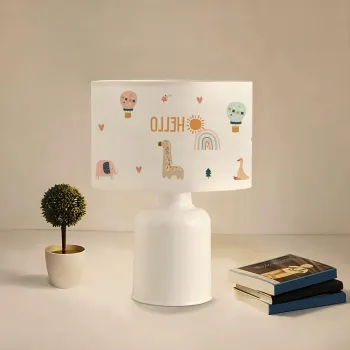 Lampa de masa, Opviq, 780SGN4682, Multicolor imagine