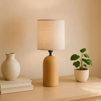 Lampa de masa, Opviq, 780SGN4696, Crem imagine