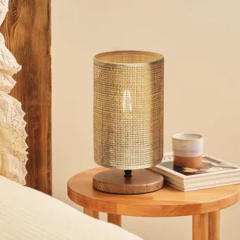 Lampa de masa, Opviq, 780SGN4697, Bej imagine