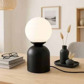 Lampa de masa, Opviq, 780SGN4735, Negru imagine