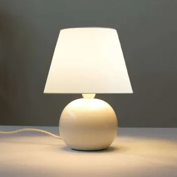 Lampa de masa, Opviq, 780SGN4739, Crem imagine