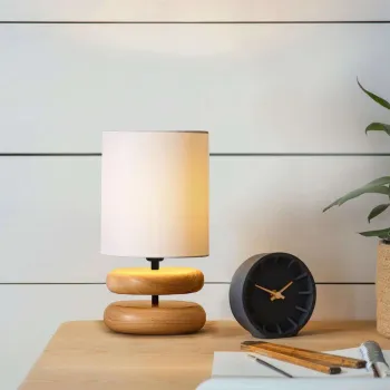 Lampa de masa, Opviq, 780SGN4744, Crem imagine