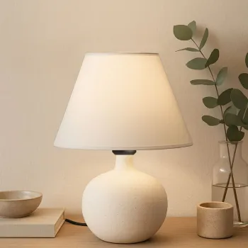 Lampa de masa, Opviq, 780SGN4771, Crem imagine