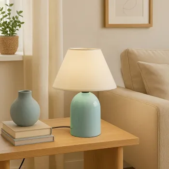 Lampa de masa, Opviq, 780SGN4773, Crem imagine