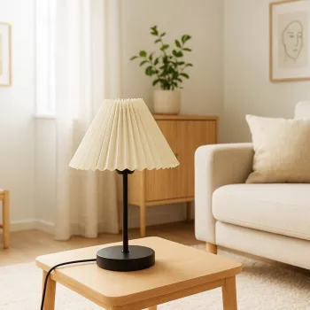 Lampa de masa, Opviq, 780SGN4777, Crem imagine